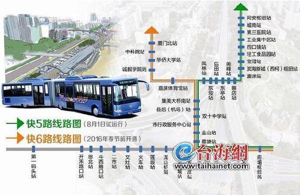 厦门BRT交通攻略：全新线路图详览发布